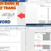 Bí Kíp Sửa Lỗi Bảng Bị Nhảy Trang Trong Word: Đánh Bay Sự Khó Chịu