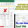 Chặn Đứng Lỗi Runtime Error 52 Trong Excel: Thủ Phạm Bất Ngờ và Giải Pháp Tối Ưu