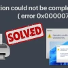 Khắc phục Lỗi Operation Could Not Be Completed (0x00000709) Hiệu Quả