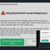 Sửa lỗi Giấy phép AutoCAD không hợp lệ cực nhanh chóng và hiệu quả