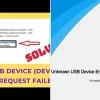 Sửa Lỗi Unknown USB Device Device Descriptor Request Failed Không Còn Ám Ảnh