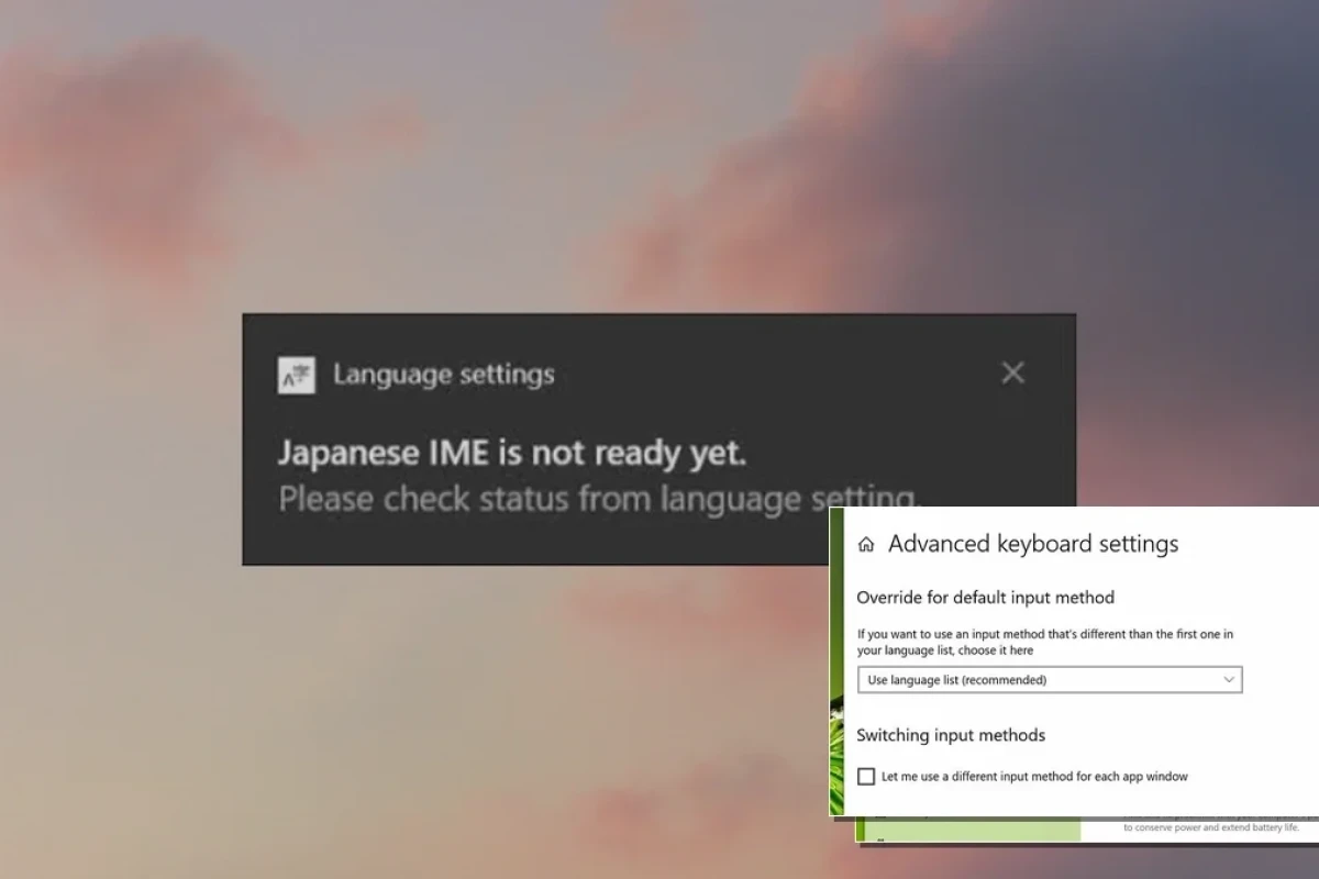 Lỗi Japanese IME Is Not Ready Yet Và Cách Khắc Phục Nhanh Chóng