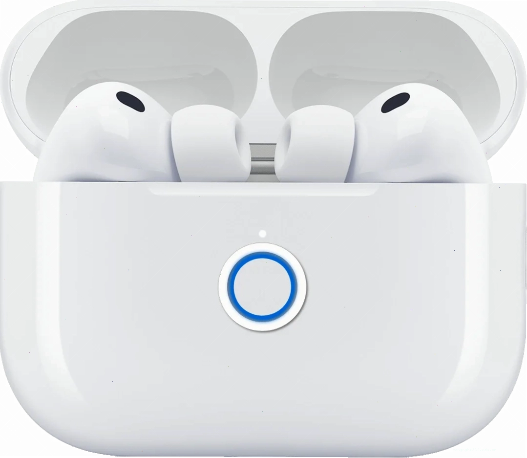 AirPods Pro 3 trong hộp sạc mở nắp