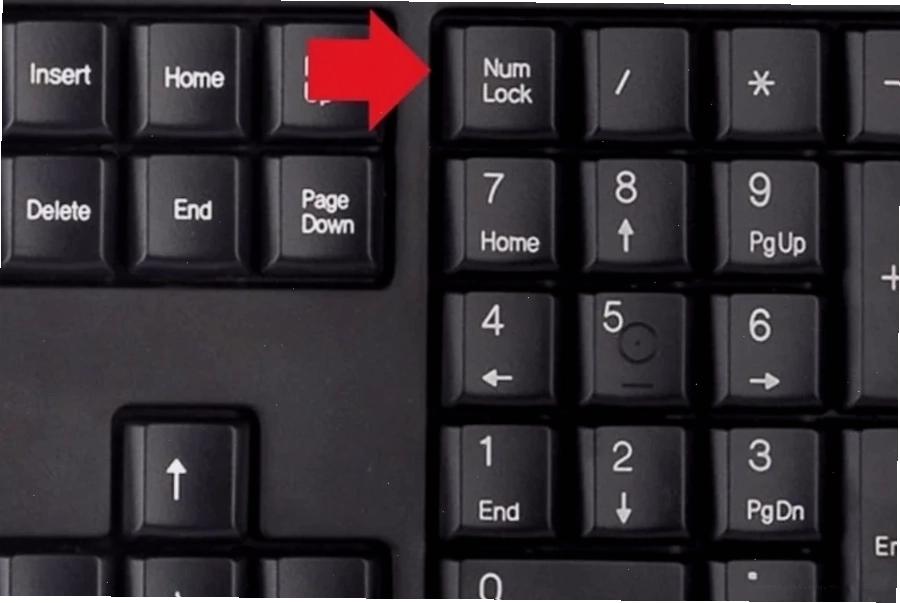 Bàn phím laptop có phím Numlock riêng biệt