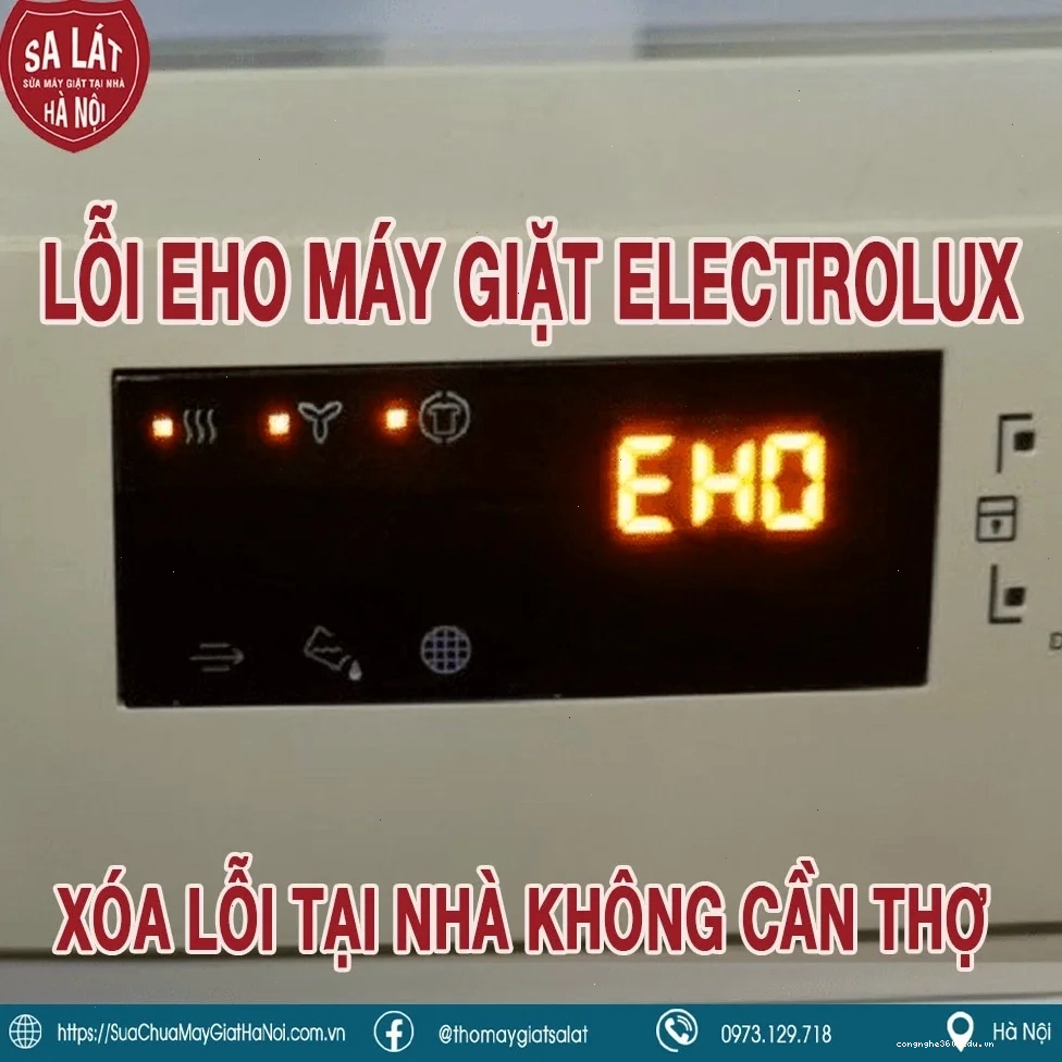 Bảo trì máy giặt Electrolux định kỳ