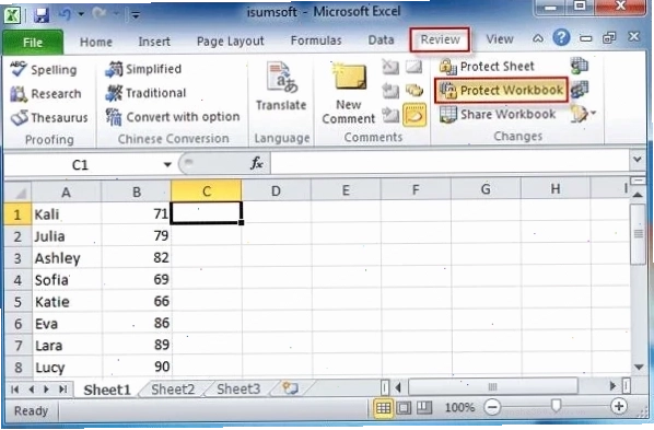 Bảo vệ các sheet trong Excel không cho xóa