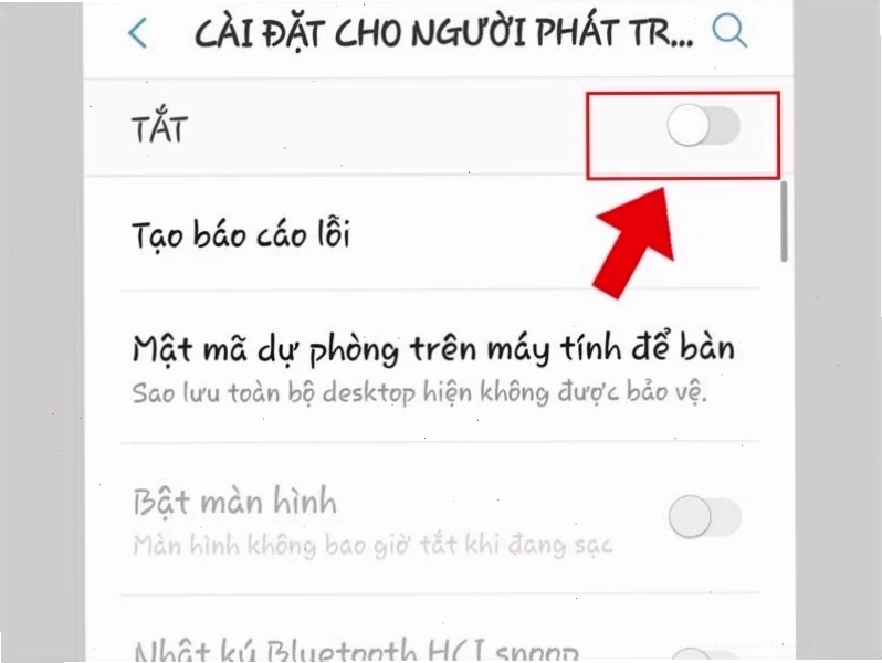 Bật chế độ gỡ lỗi USB trên Android để khắc phục sự cố kết nối