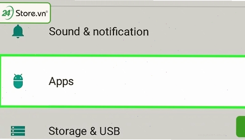 Bước 2 mở quyền truy cập ảnh trên Android