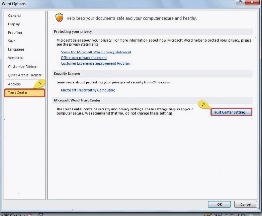 Các cách khắc phục khi file Word không chỉnh sửa được