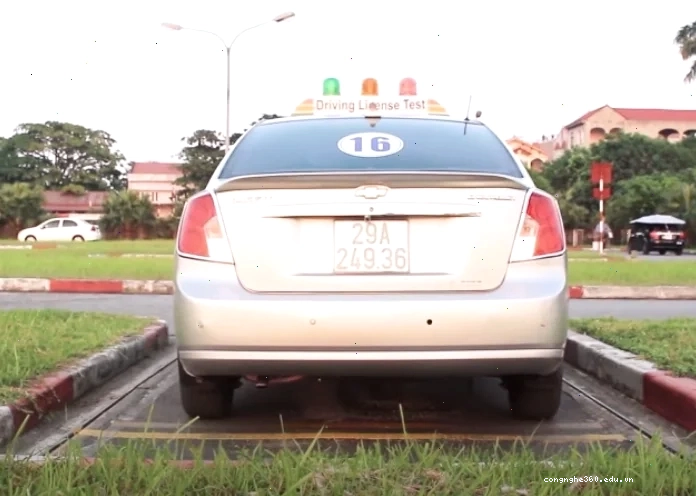 Cách ghép xe dọc B1 chuẩn xác từng centimet