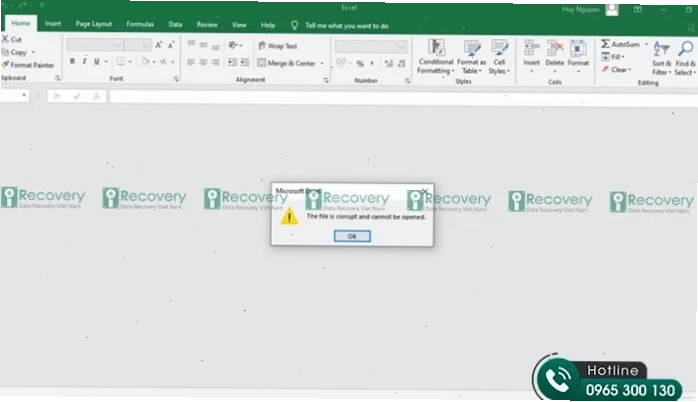 Cách khắc phục File Excel bị lỗi Repaired - Lưu file dưới định dạng HTML