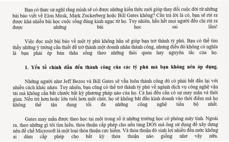 Cách sửa lỗi chữ dính vào nhau trong Word bằng cài đặt Options