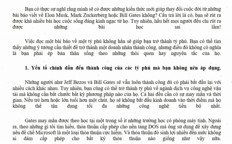 Cách sửa lỗi chữ liền nhau trong Word bằng cách tắt tự động sửa khoảng cách
