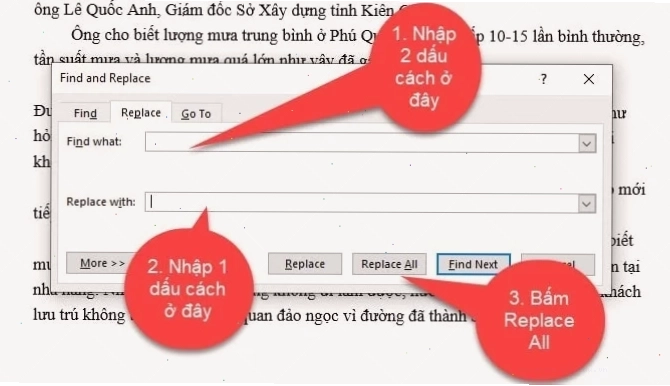 Cách sửa lỗi nhảy dòng trong Word 2010 với chữ bị tách