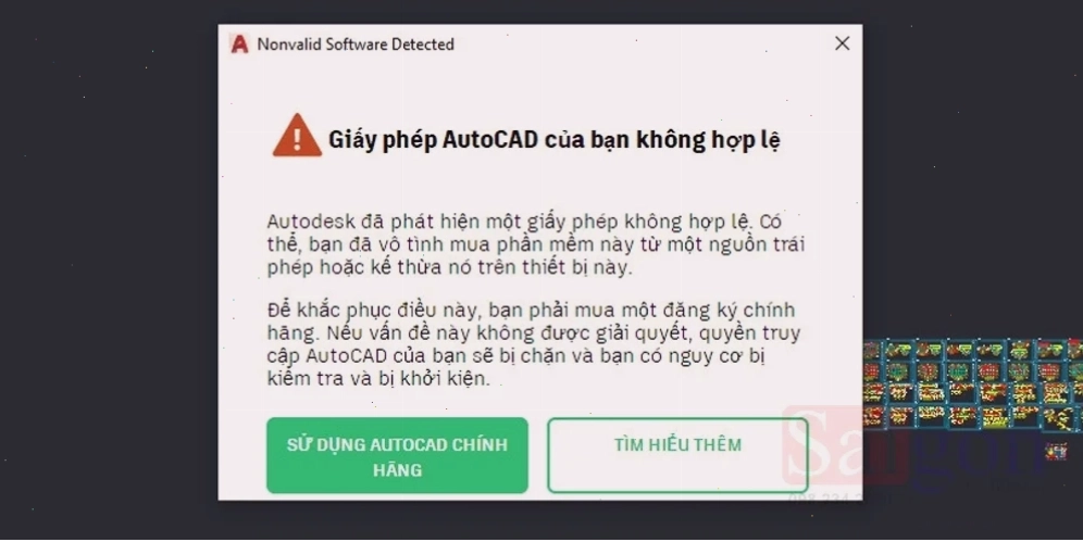 Cách sửa lỗi you no longer have access to autocad bằng cách đăng nhập lại tài khoản