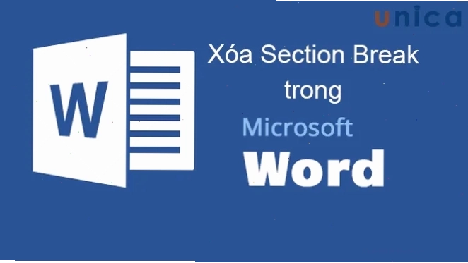 Cách xóa Section trong Word