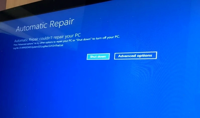 Cài đặt lại Windows là giải pháp cuối cùng khi sửa lỗi automatic repair