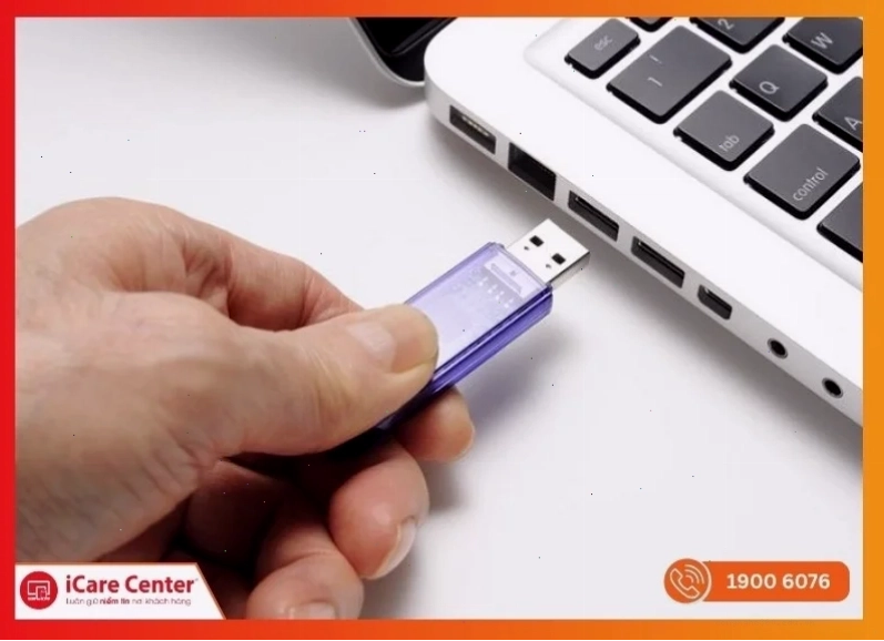 Cắm USB sang cổng khác hoặc máy khác để kiểm tra lỗi