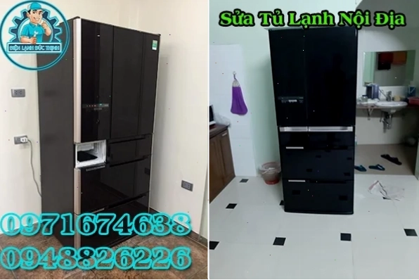 Cận cảnh linh kiện tủ lạnh nội địa nhật