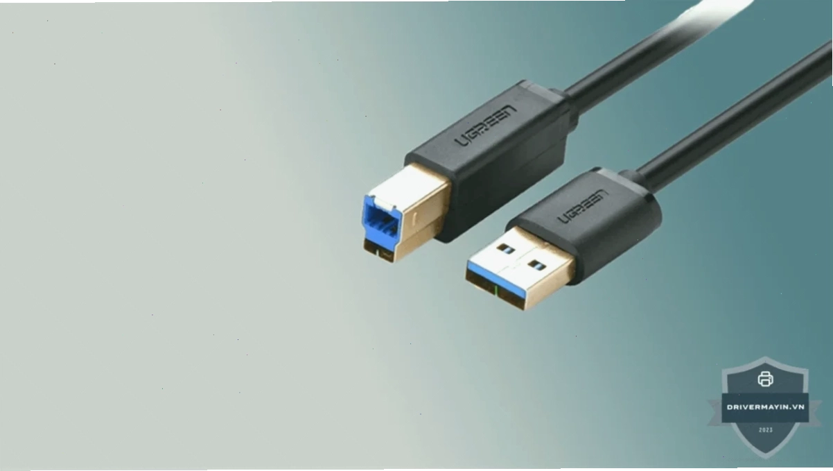 Cáp USB lỏng, hỏng hoặc cắm sai cổng