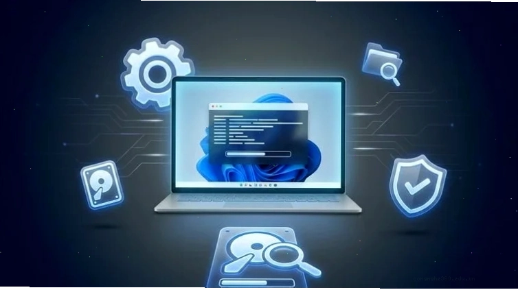 Chạy CHKDSK để kiểm tra và sửa lỗi ổ cứng