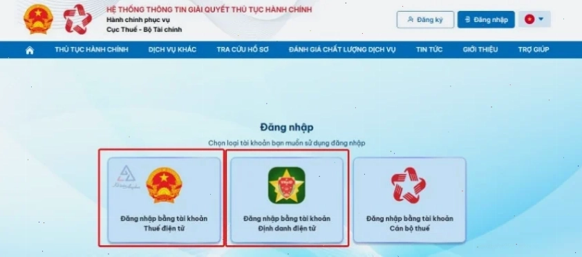 cổng dịch vụ công