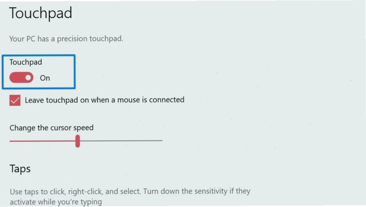 Dấu hiệu nhận biết touchpad laptop Del bị lỗi