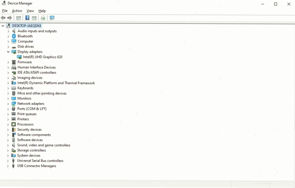 Device Manager Windows sửa lỗi this is not a valid print range