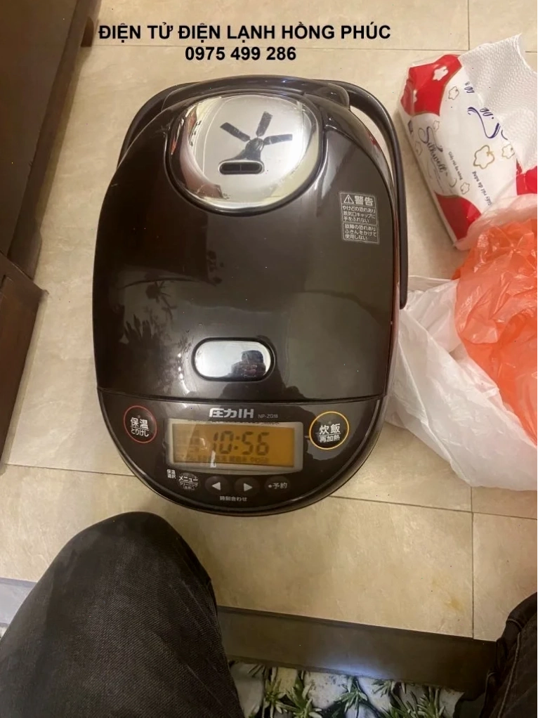 dịch vụ sửa nồi cơm Zojirushi báo lỗi H04 tại hà Nội