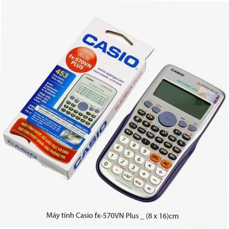 Do mua máy tính Casio FX-570VN Plus giả, nhái, kém chất lượng