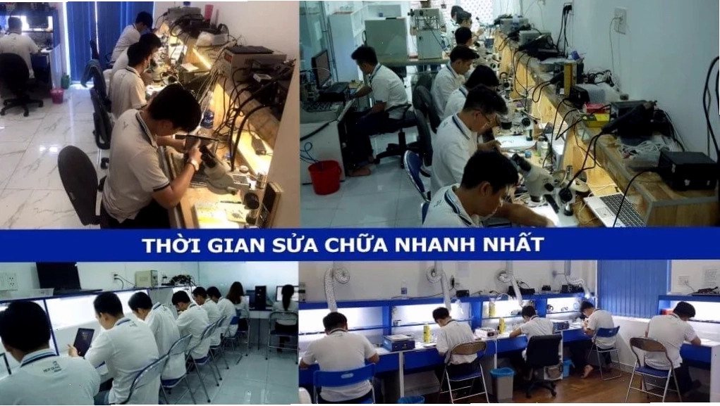 Đội ngũ kỹ thuật nhiều năm kinh nghiệm tại Huy Dũng mobile