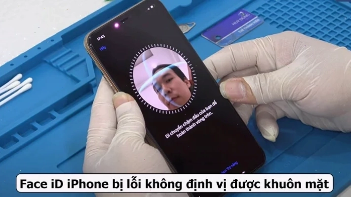 Face iD iPhone bị lỗi không định vị được khuôn mặt