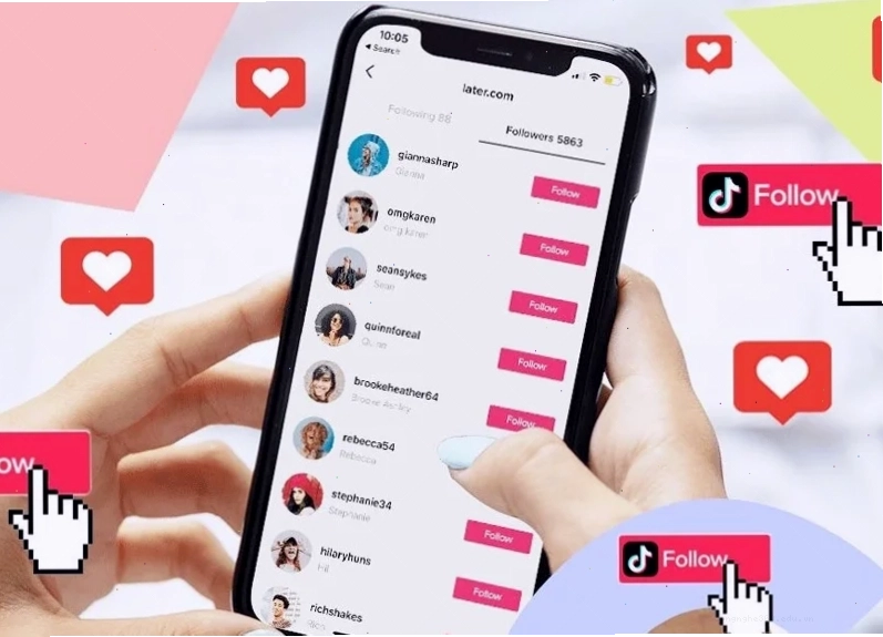 Follow một cách tự nhiên và có kiểm soát