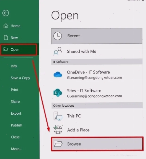 Giao diện chính của phần mềm DataNumen Excel Repair