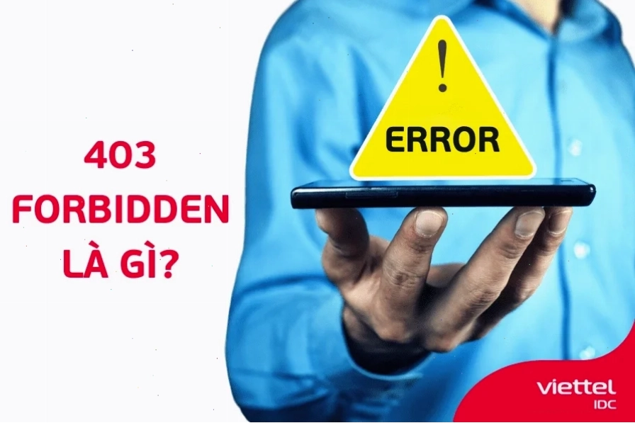 Giao diện dòng lệnh khắc phục lỗi HTTP Error 403 Forbidden