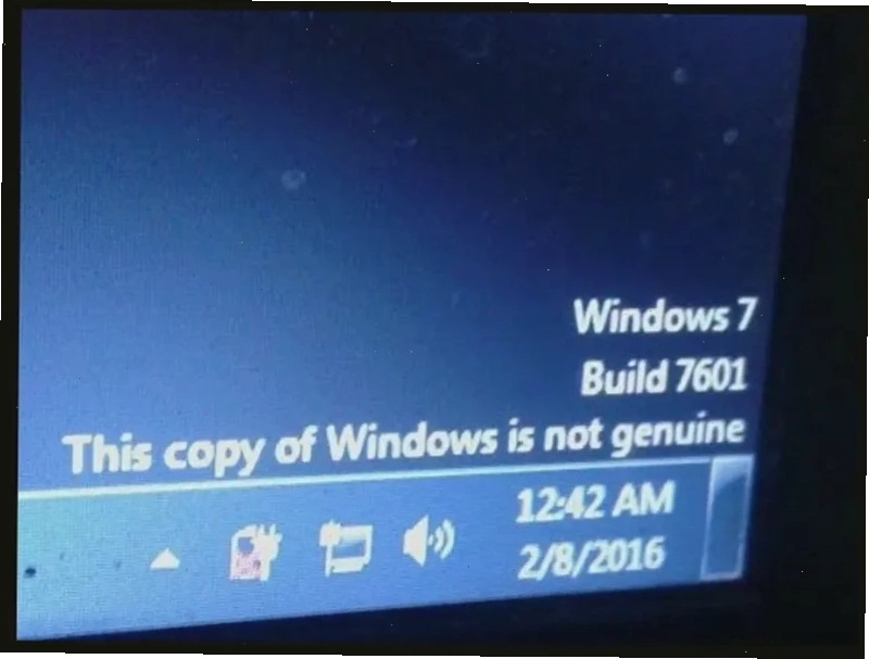 Giao diện phần mềm crack Windows 7