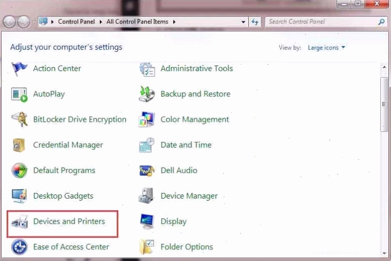 Giao diện Windows Troubleshooter giúp sửa lỗi máy in