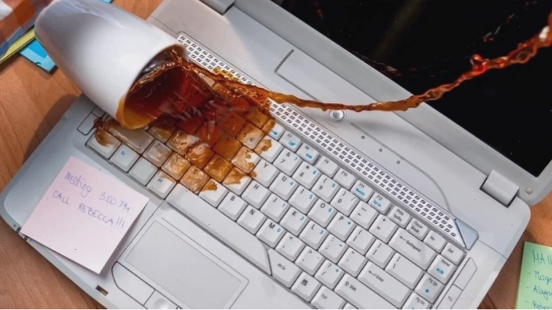 Nguy cơ cháy main khi laptop dính nước Hậu quả laptop bị vô nước