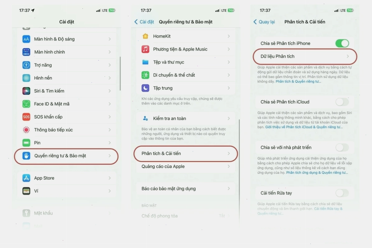 Hiểu rõ Reset Counter và Panic Full trên iPhone