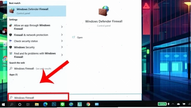 Hướng dẫn tắt tường lửa Windows tạm thời để khắc phục lỗi không vào được Roblox