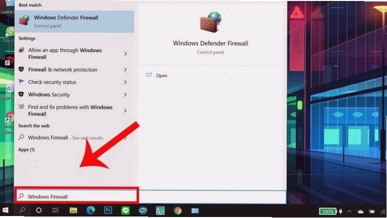 Hướng dẫn tắt tường lửa Windows tạm thời để khắc phục lỗi không vào được Roblox