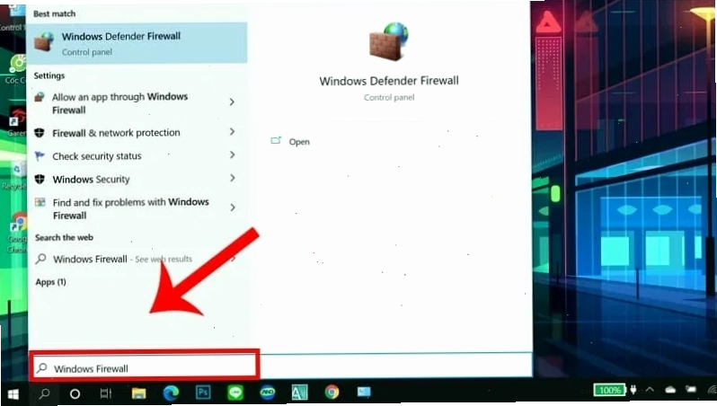 Hướng dẫn tắt tường lửa Windows tạm thời để khắc phục lỗi không vào được Roblox