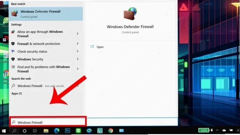 Hướng dẫn tắt tường lửa Windows tạm thời để khắc phục lỗi không vào được Roblox