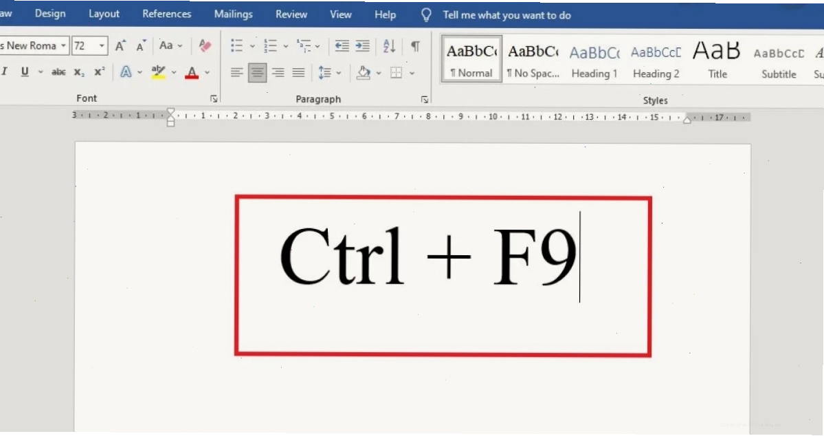 Khắc phục đánh số trang bị lỗi trong Word 1