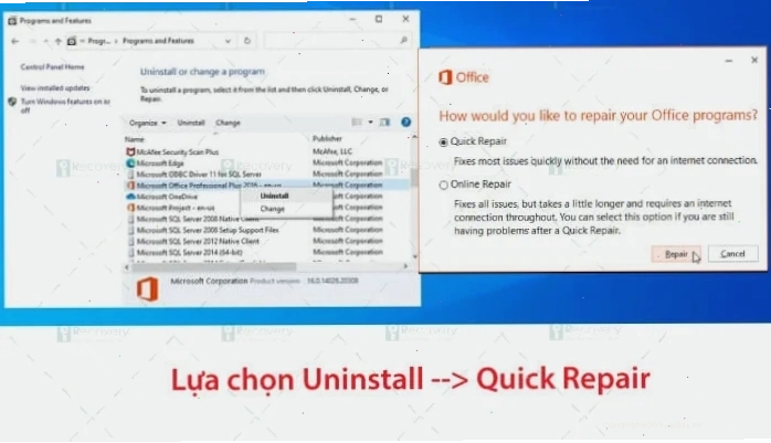 Khắc phục lỗi file Excel không mở được trực tiếp bằng các bước đơn giản