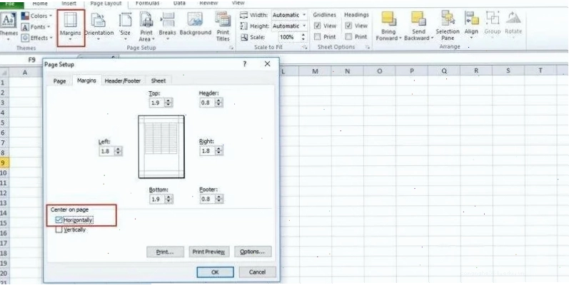Khắc phục lỗi in trang trống trong Excel
