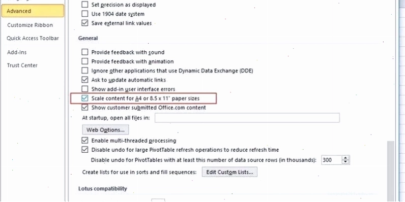Khắc phục lỗi in trang trống trong Excel