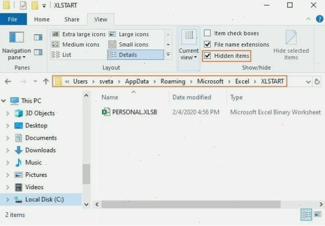 Khắc phục sự cố không mở được tệp Macro cá nhân trong Excel
