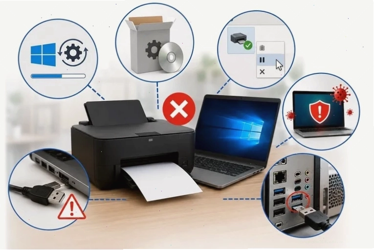 Khi nào cần gọi chuyên gia sửa lỗi máy in không in được Win 10