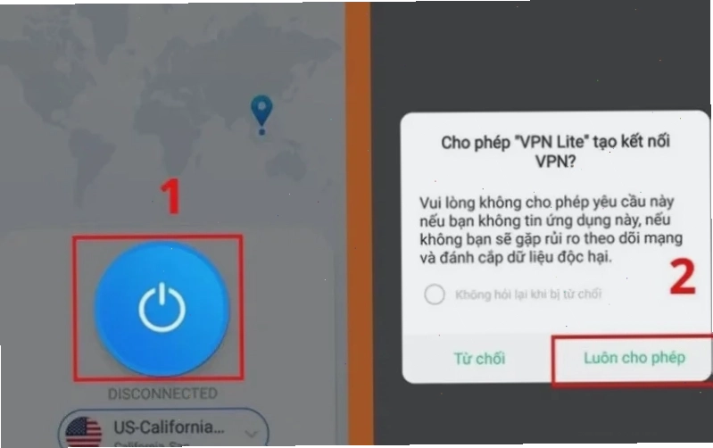 Khởi động lại ứng dụng